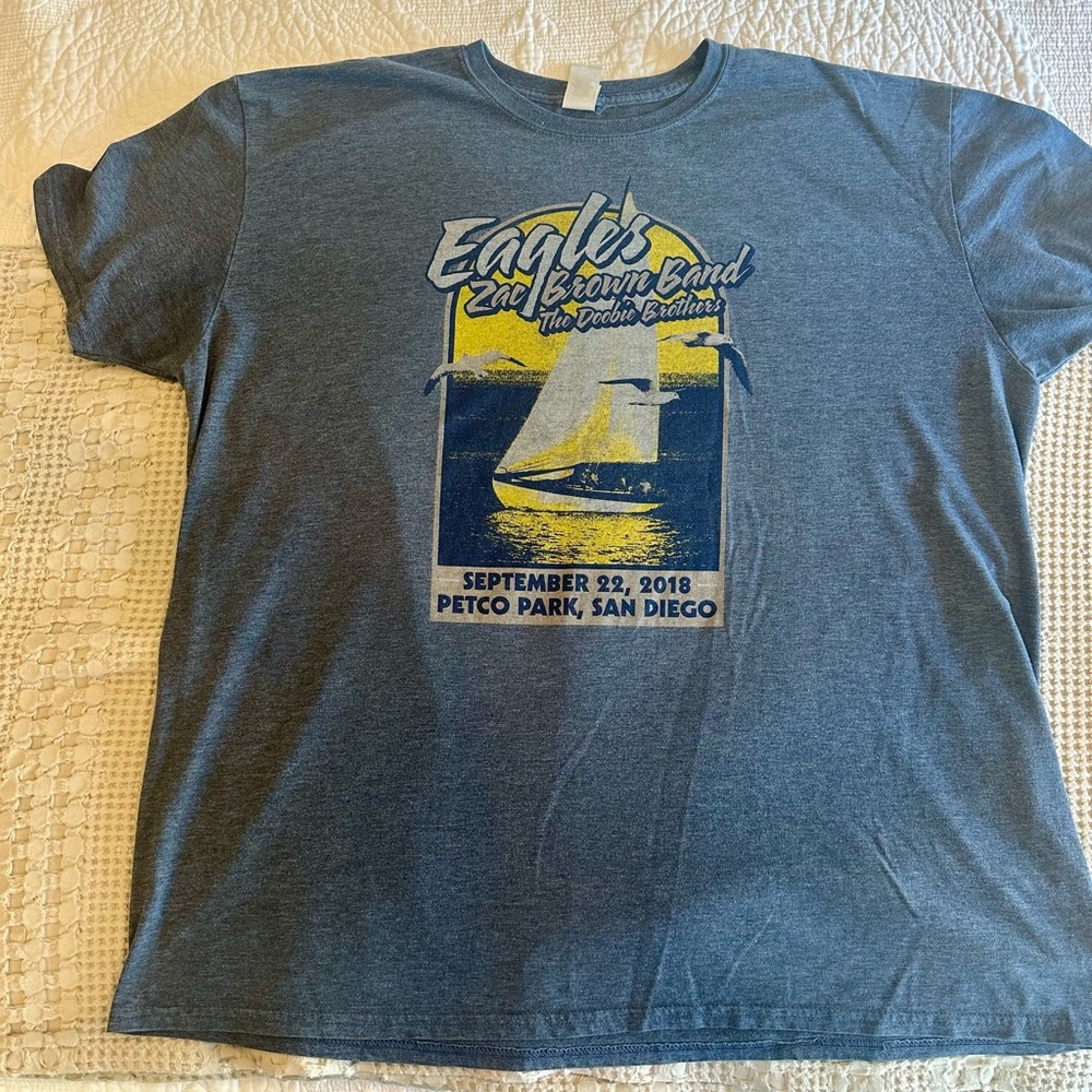 Eagles Gray concert Graphic Men's T-Shirt